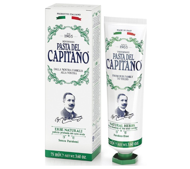 PASTA DEL CAPITANO HERBAL - Φυτική 75ml.   Erbe Naturali