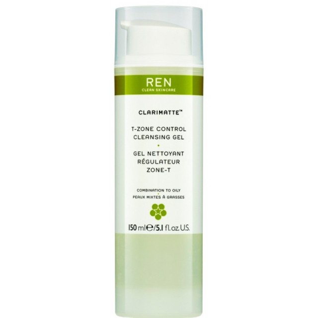 REN CLARIMATTE T-ZONE CONTROL CLEANSING GEL 150ML