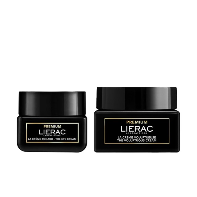 Lierac Premium Creme Voluptueuse Anti-Age Absolu 50ml & Premium Διορθωτική Αντιγηραντική Κρέμα Ματιών για Λείανση 20ml