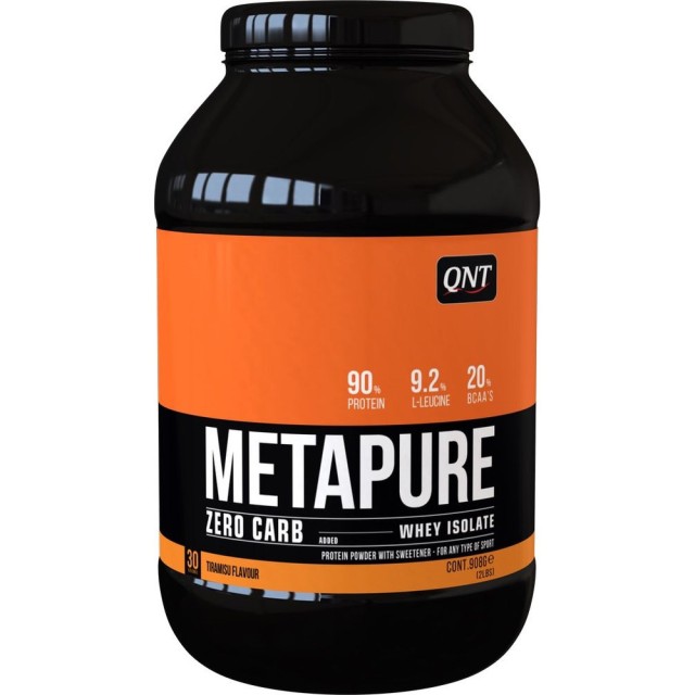 QNT Metapure Zero Carb Whey Isolate Protein Powder Tiramisu 908gr