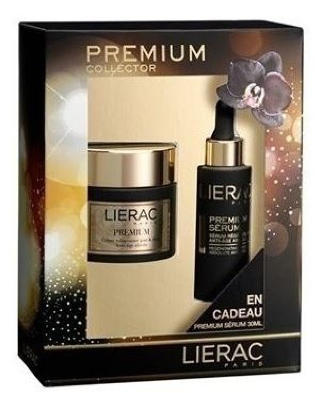 Lierac Set Premium Αντιγήρανση με Day & Night Precious Cream 50ml & Premium Serum 30ml