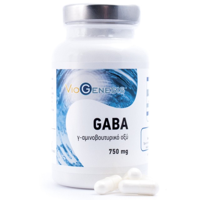 Viogenesis GABA 750mg 100caps