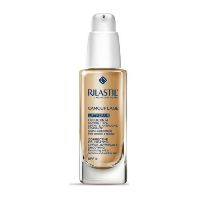 Rilastil Maquillage Liftrepair Foundation Lifting Antiwrinkle Smoothing SPF15 20 Natural 30ml