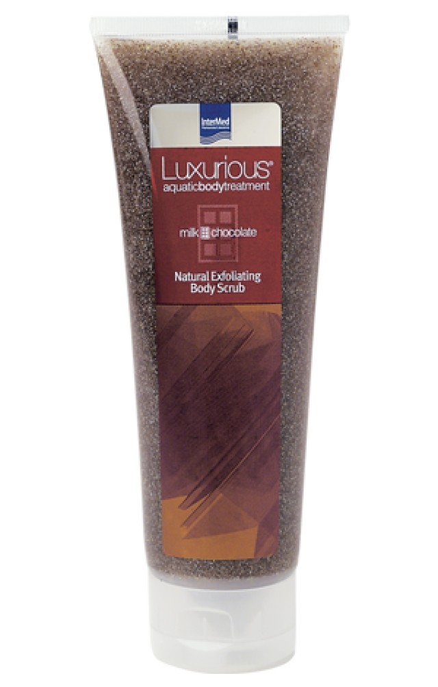 INTERMED Luxurious Natural Exfoliating Body Scrub Chocolate 250ml