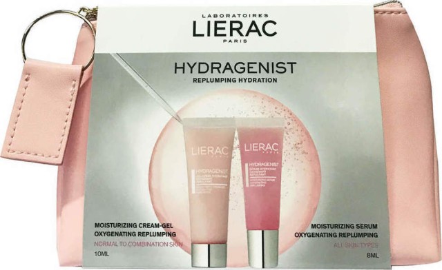 LIERAC Set Hydragenist Moisturizing Gel-Cream Κανονικές Μικτές Επιδερμίδες 10ml + Hydragenist Moisturizing Serum 8ml