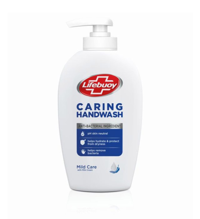 Lifebuoy Caring HandWash Mild Care Υγροσάπουνο με Κρέμα Γάλακτος 250ml