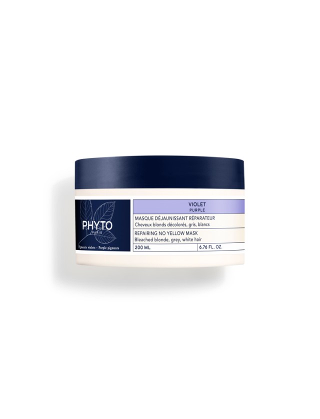 Phyto Purple Repairing No Yellow Mask Διορθωτική Μάσκα Κατά του Κιτρινίσματος 200ml