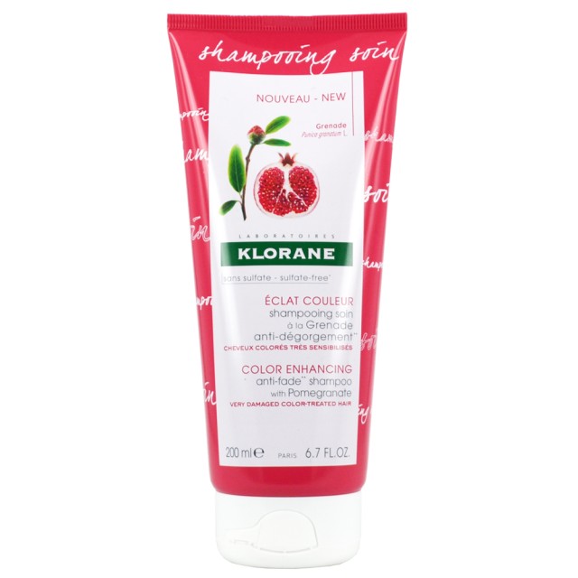Klorane Shampooing A La Grenade Βαμμένα Μαλλιά 200ml
