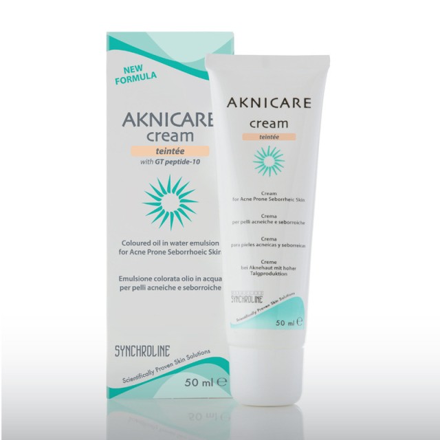 SYNCHROLINE AKNICARE CREAM TEINTEE DORE 50ML