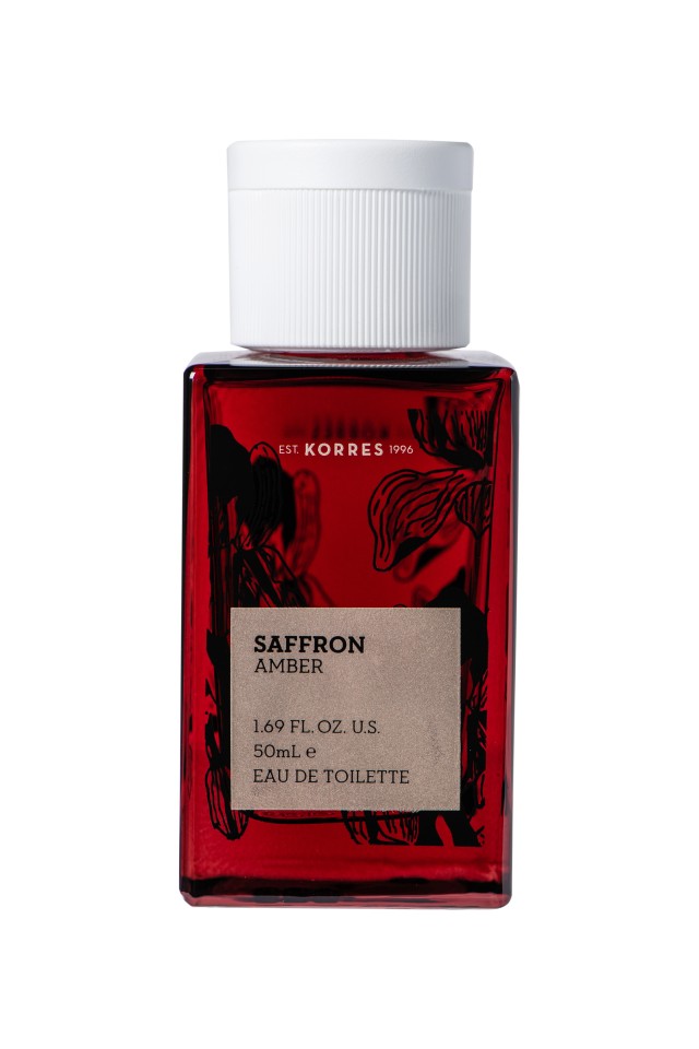 Korres Eau De Toilette Saffron Amber 50ml