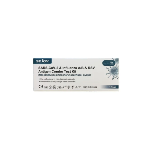 Sejoy Sars-CoV-2 & Influenza A/B & RSV Antigen Combo Test 1τμχ | Smile ...