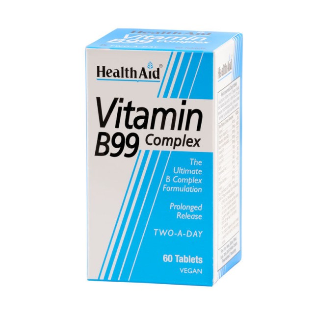 HEALTH AID B99 COMPLEX PROLONGED RELEASE TABLETS 60's