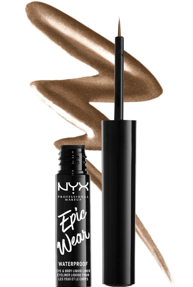NYX PM Epic Wear Metallic Eye & Body Liquid Liner Brown Metal 3,5ml