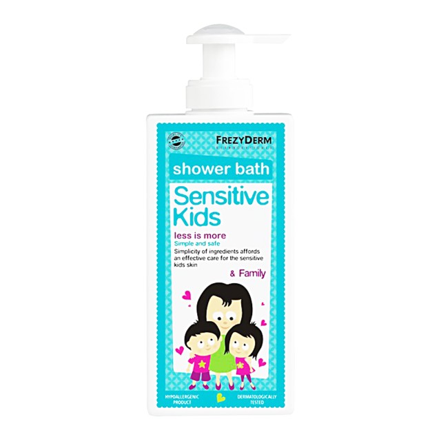 FREZYDERM SENSITIVE KIDS SHOWER BATH