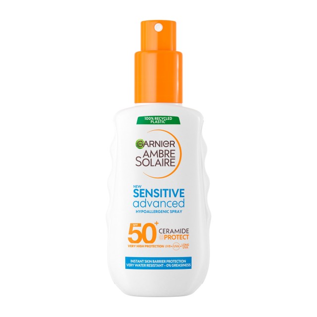 Garnier Ambre Solaire Sensitive Advanced Hypoallergenic Spray SPF50+ 150ml