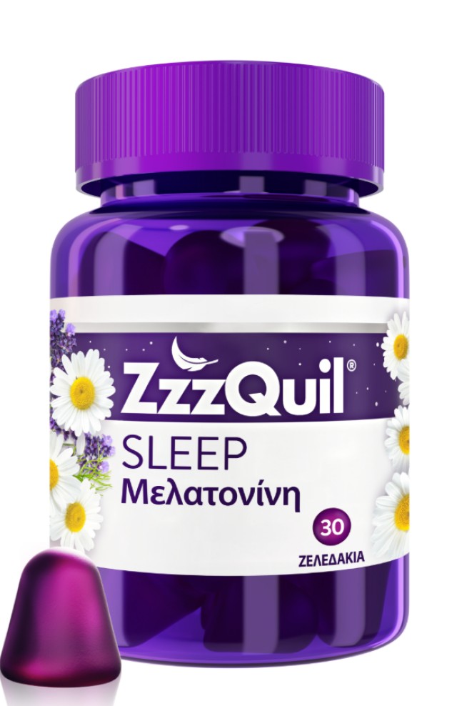 ZzzQuil Sleep Συμπλήρωμα Διατροφής με Μελατονίνη 30 ζελεδάκια