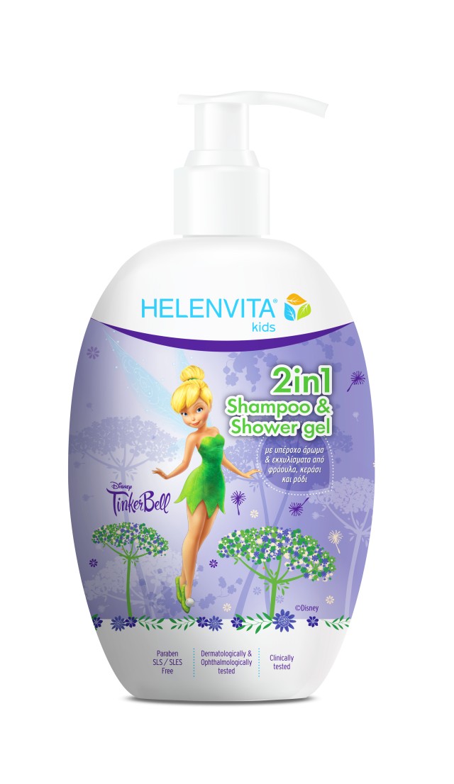 Helenvita Kids TinkerBell 2 in 1 Shampoo & Shower Gel 500ml