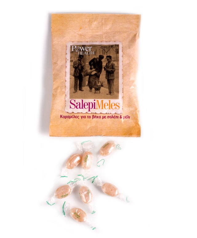 Power Health Salepimeles Καραμέλες για τον Λαιμό, 60gr