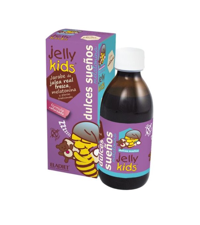 Eladiet Jelly Kids Sweet Dreams Συμπλήρωμα Διατροφής με Βασιλικό Πολτό, Μελατονίνη και Βρώσιμα Φυτικά Εκχυλίσματα 150ml