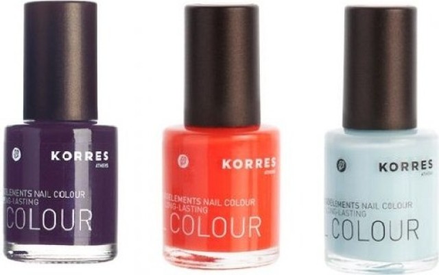 Korres Bazaar Nail Colours (29,46,81) 3x10ml