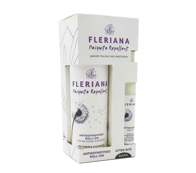 Power Health Fleriana Mosquito Repellent Roll On 100ml + Δώρο Fleriana After Bite Balm 7ml