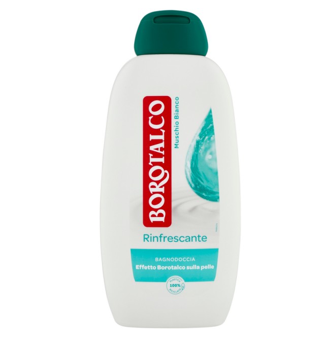 Borotalco Muschio Bianco Rinfrescante Bagnodoccia 600ml