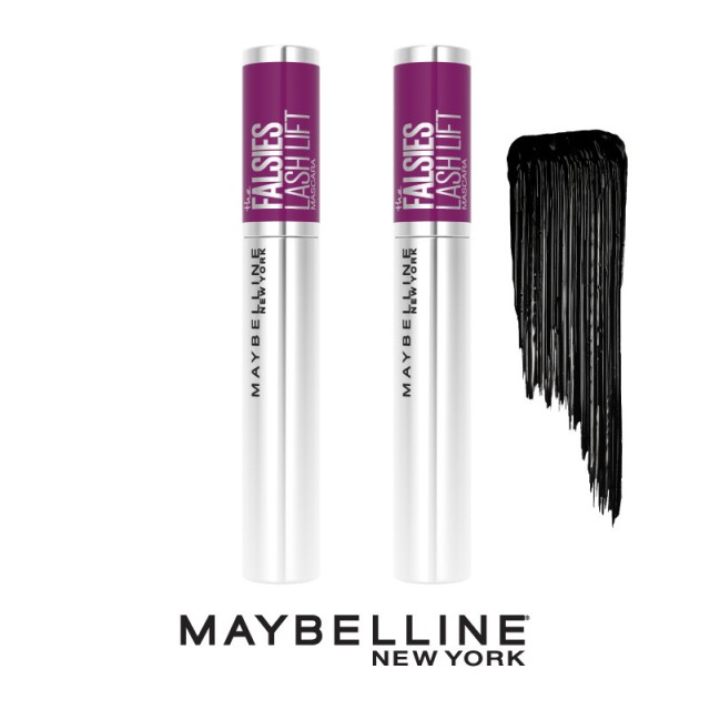 Maybelline Set The Falsies Lash Lift Mascara 01 Black/Noir Duo Pack 9,6ml