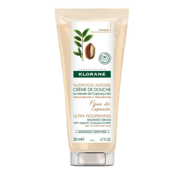 Klorane Nutrition Intense Creme De Douche Cupuacu Fleur De Cupuacu 200ml