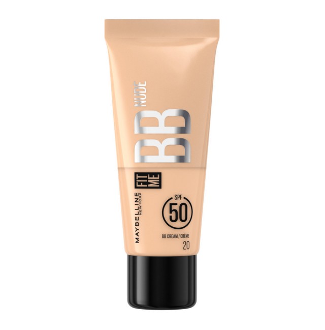 Maybeline New York Fit Me SPF50 Nude BB Cream 20 30ml
