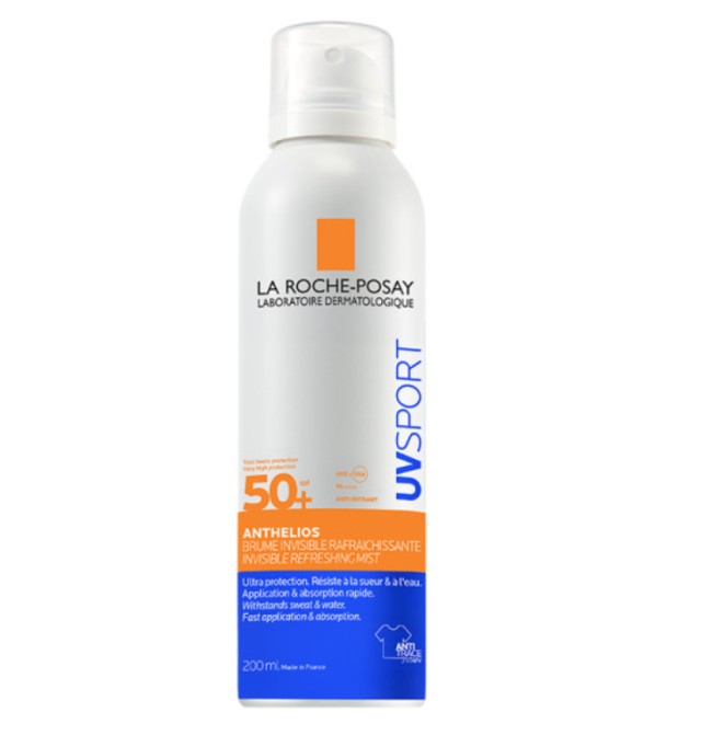 La Roche Posay Anthelios UV Sport Invisible Refreshing Mist Spf50+ Αντηλιακό Σπρέι Υψηλής Προστασίας Για Έντονη Άθληση 200ml