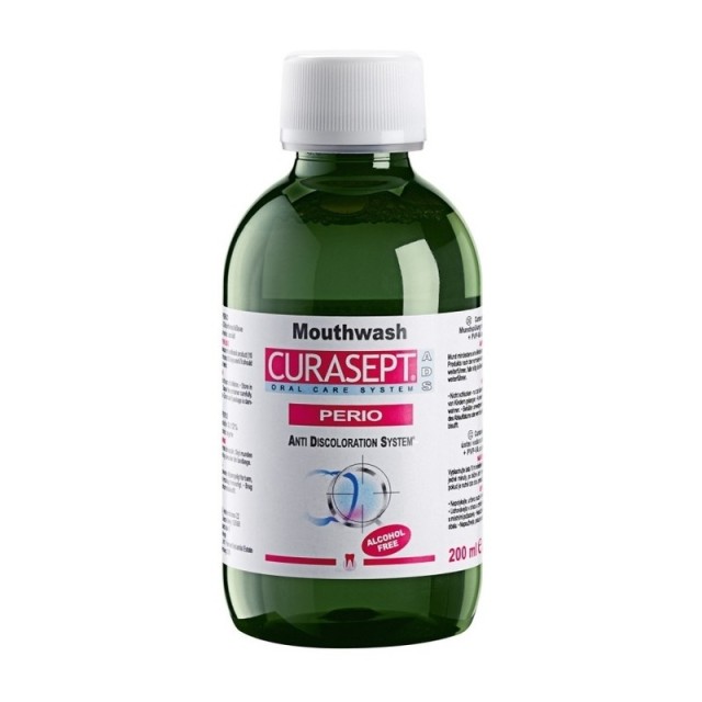 CURASEPT ADS Perio 212 Στοματικό Διάλυμα Chlorhexidine 0.12% + PVP-VA and Hyaluronic Acid 200ml