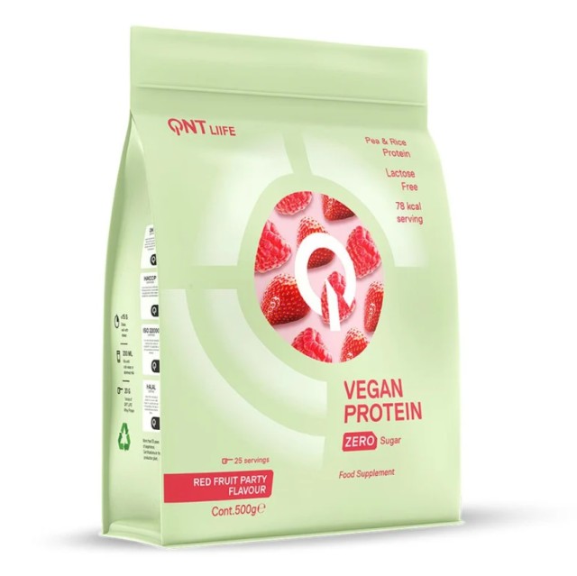 QNT Vegan Protein Red Fruit 500gr