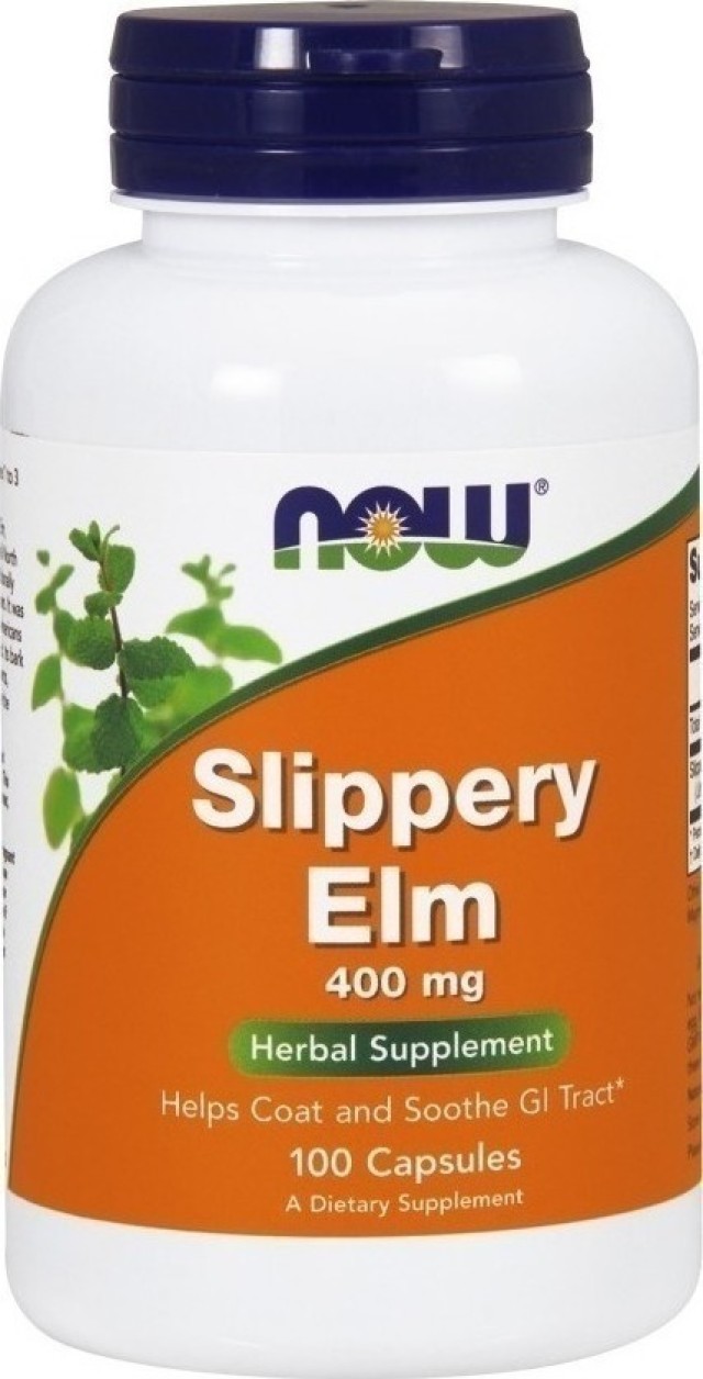 Now Foods Slippery Elm 400mg 100caps