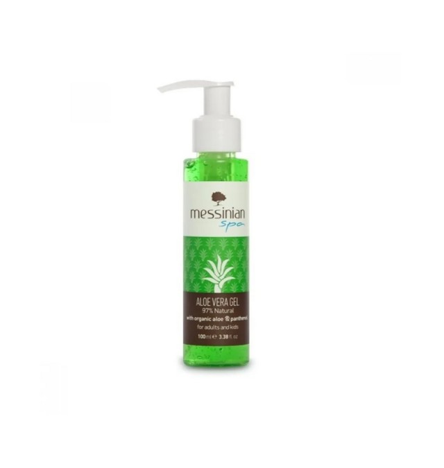 Messinian Spa Aloe Vera Gel Καταπραϋντικό Gel Με Αλόη Και Πανθενόλη Για Ενήλικες & Παιδιά 100ml