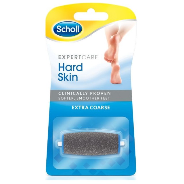 Scholl Expert Care Hard Skin Extra Coarse Refill Ανταλλακτική Κεφαλή Υψηλής Σκληρότητας για Ηλεκτρική Λίμα Ποδιών 1τμχ