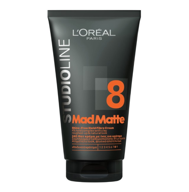 L'Oreal Paris Studio Line MadMatte 8 Ultra Δυνατό Κράτημα 150ml