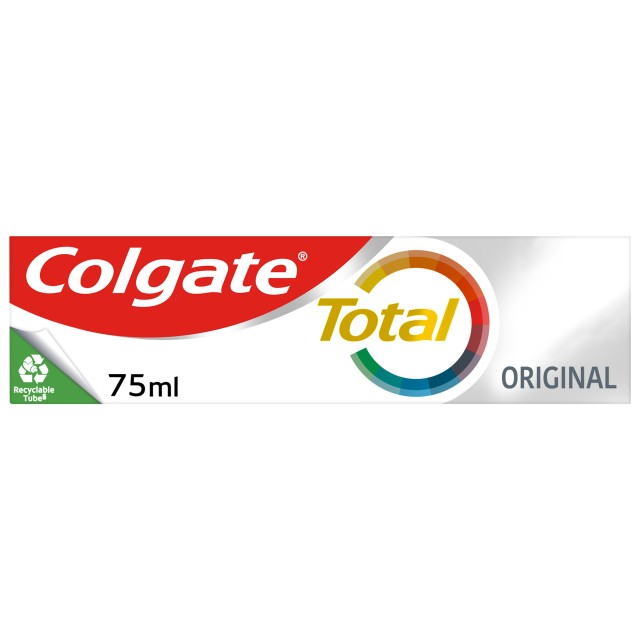 Colgate Total Original Οδοντόκρεμα για 12ωρη Προστασία 75ml