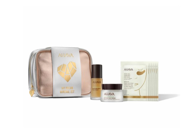 Ahava Set Time To Revitalize Extreme Night Treatment 30ml + Time To Revitalize Extreme Day Cream 50ml + Dead Sea Osmoter Eye Mask 6x4gr