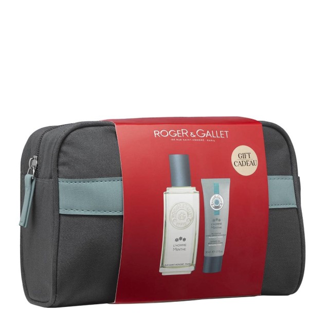 Roger & Gallet Set με L’ Homme Menthe Eau De Toilette 100ml & ΔΩΡΟ L’ Homme Menthe Shower Gel Body,Face & Hair 50ml