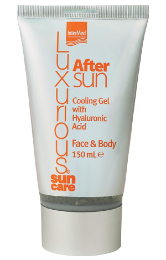 INTERMED Luxurious Sun Care Face & Body Cooling Gel with Hyaluronic Acid 150ml