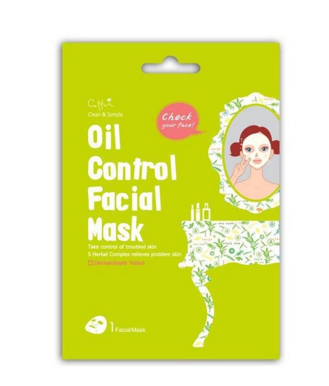 Vican Cettua Clean & Simple Oil Control Facial Mask
