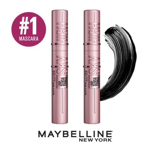 Maybelline Set Lash Sensational Sky High Mascara Duo Pack 7,2ml