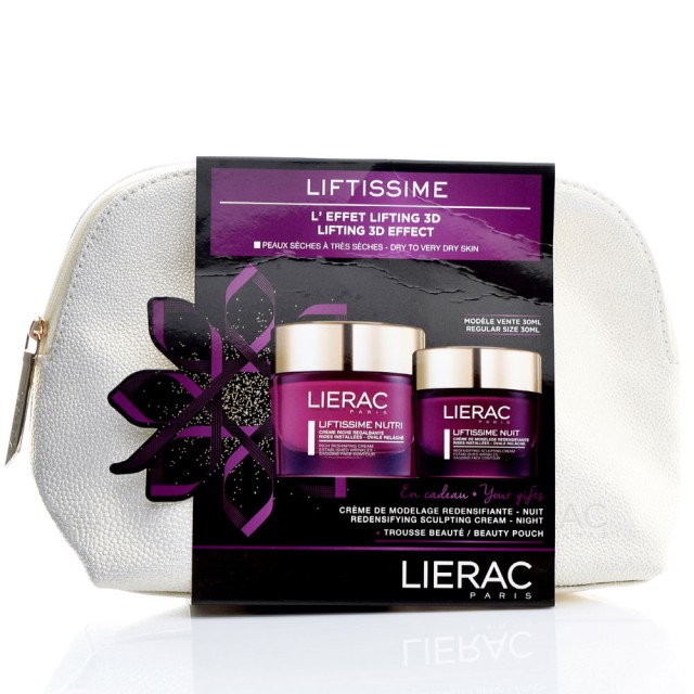 Lierac Liftissime Nutri Creme Riche Κρέμα για Ξηρές/Πολύ Ξηρές επιδερμίδες 50ml & ΔΩΡΟ Liftissime Nuit Κρέμα Νυκτός 30ml