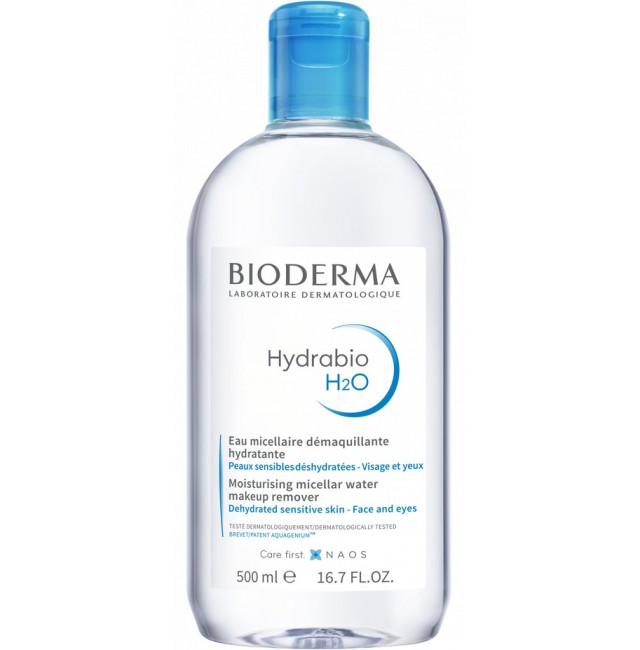 Bioderma Hydrabio H2O Moisturising Micellar Water Makeup Remover 500ml