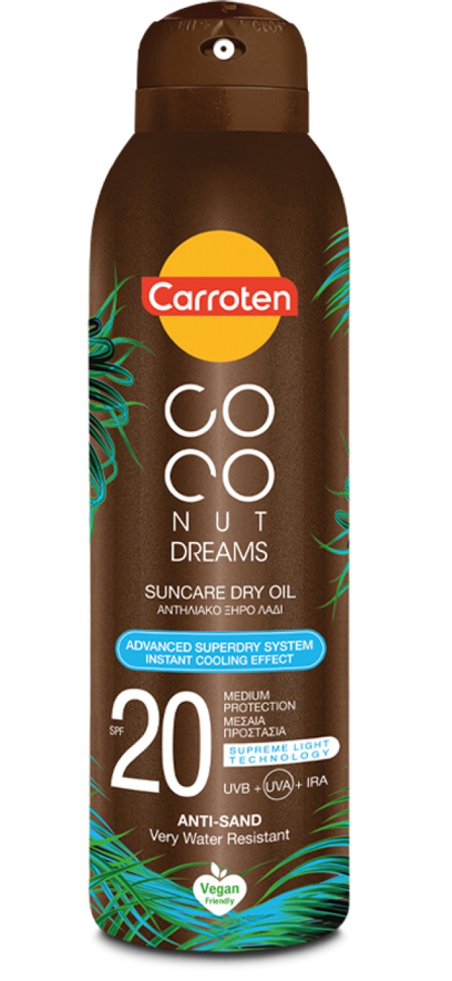 Carroten Oil Coconut Dreams Easy Spray SPF20 150ml