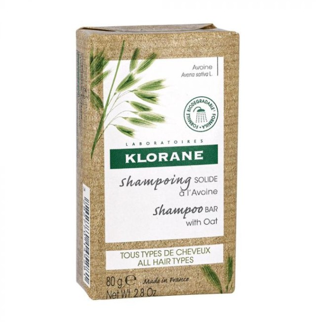 Klorane Shampooing Solide Avoine 80gr