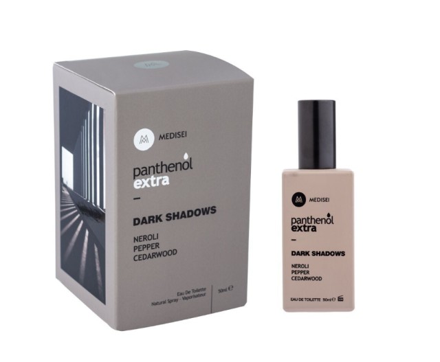 Panthenol Extra Men Dark Shadows Eau de Toilette Ανδρικό Άρωμα με Νερόλι Πιπέρι & Σανδαλόξυλο 50ml