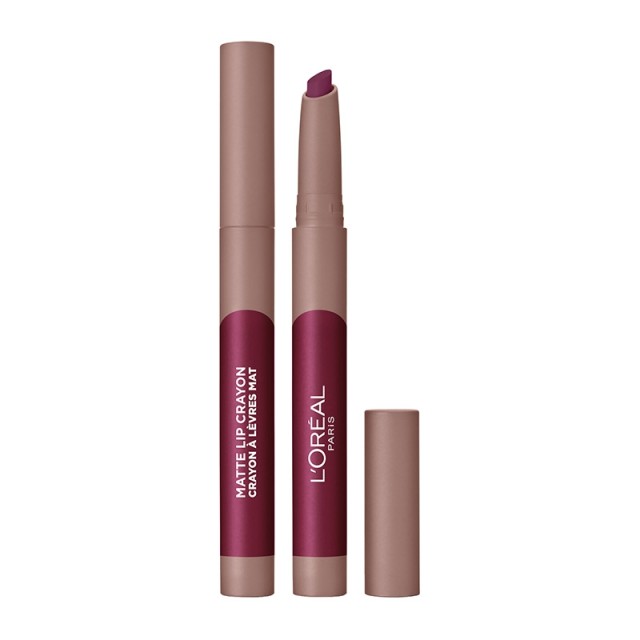 L'oreal Paris  Ιnfaillible Matte Lip Crayon 114 No Fig Deal 1,3gr - Κραγιόν