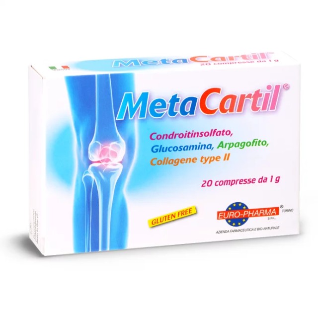Bionat Metacartil Συμπλήρωμα Διατροφής για την Φυσιολογική Λειτουργία των Αρθρώσεων 20tabs