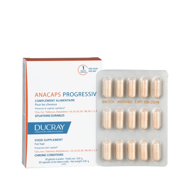 Ducray Anacaps Progressiv 30 caps